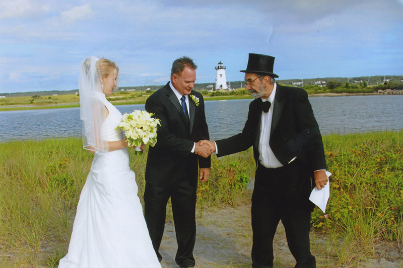 The Island’s cheapest, and most memorable wedding officiant