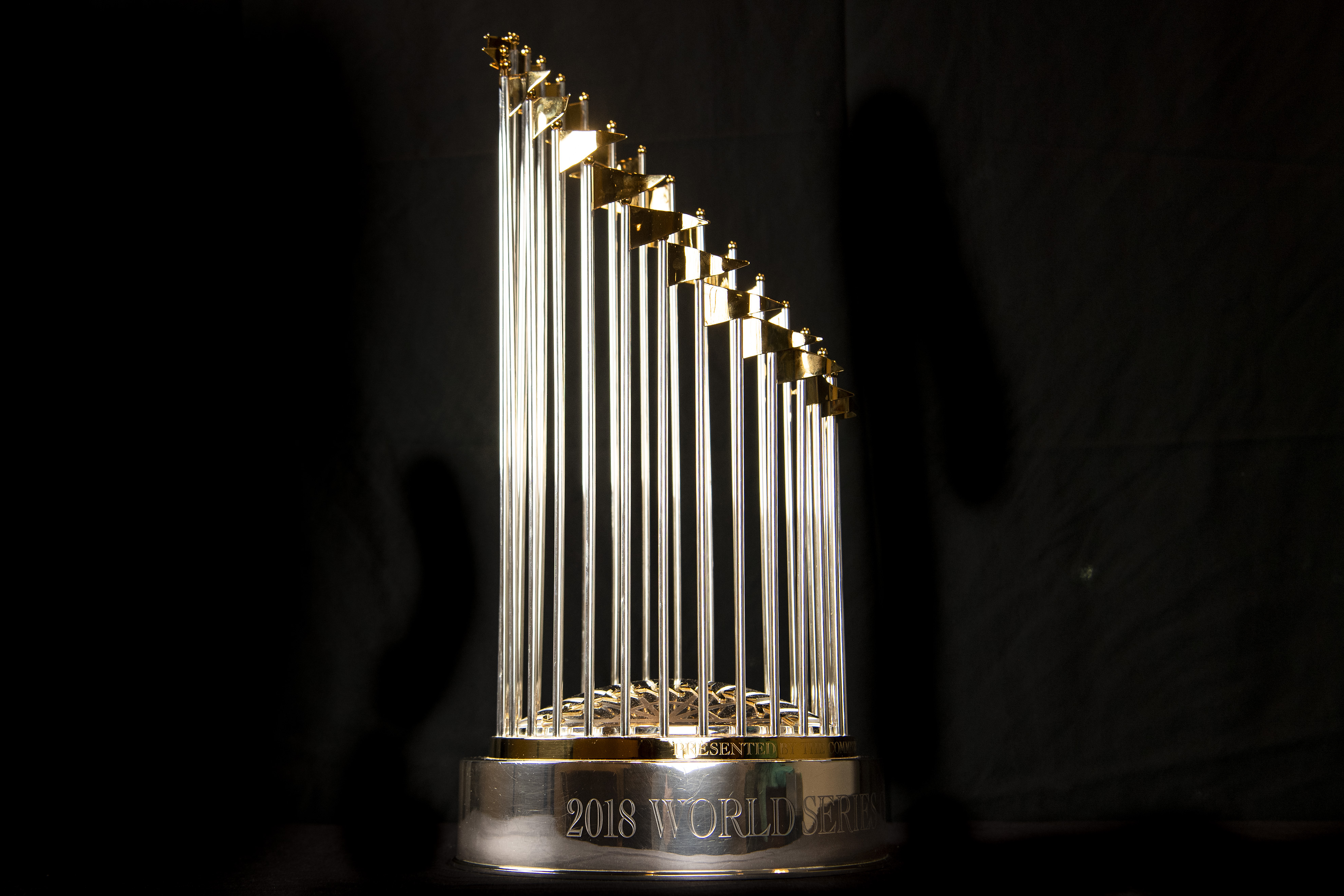 Red Sox World Series trophy coming to Island